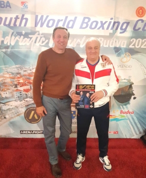 Василий Костенко посетил международный турнир по боксу в Черногории.