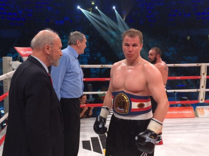 Андрей Князев завоевал титул чемпиона России в первом тяжелом весе